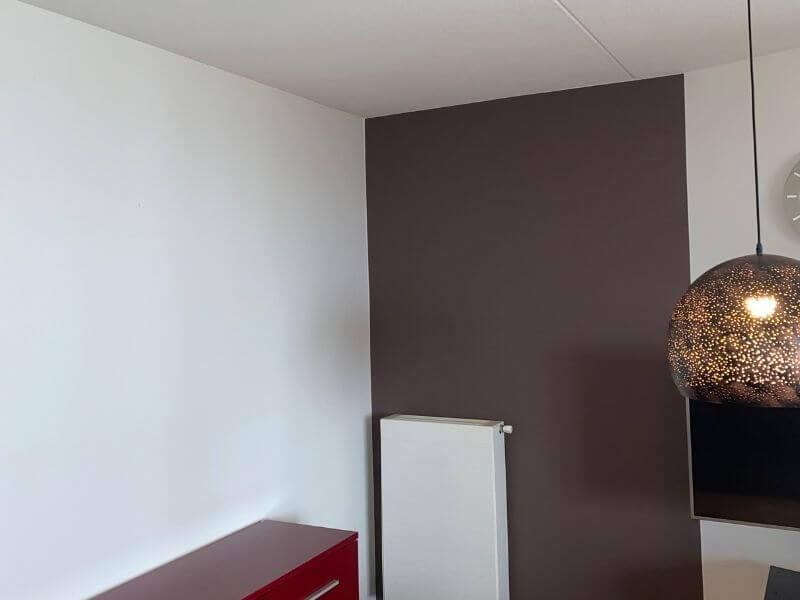 Wandafwerking met kleur door Nick Baaijens Schilderwerken